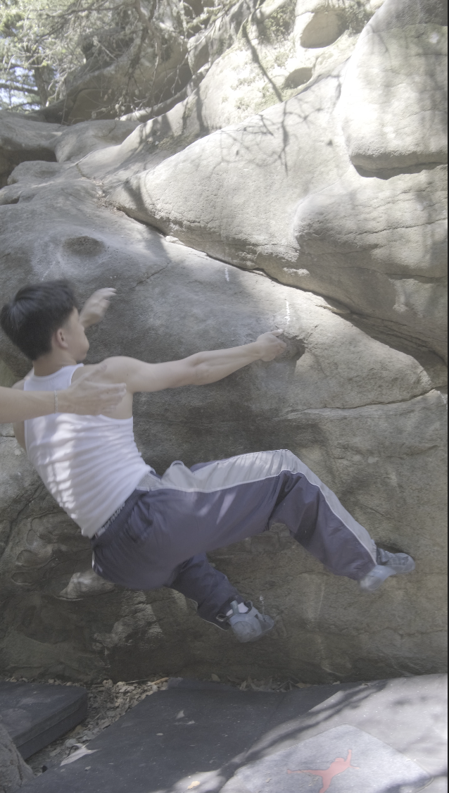 Rock climbing